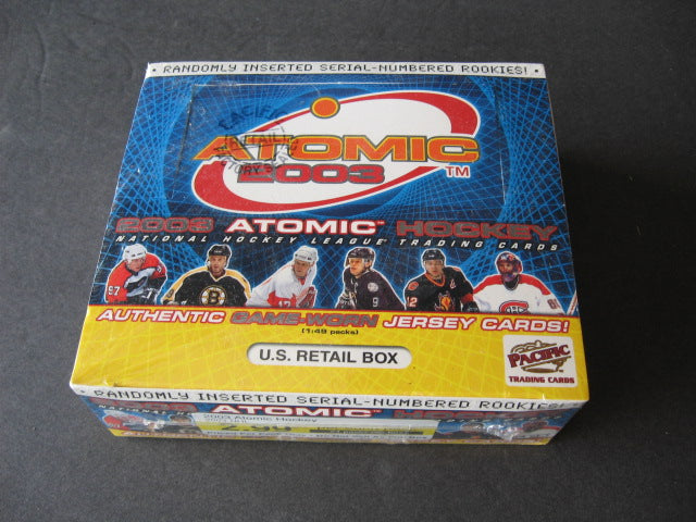 2002/03 Pacific Atomic Hockey Box (Retail)
