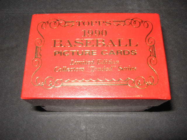1990 Topps Baseball Traded Tiffany Factory Set (Sealed)