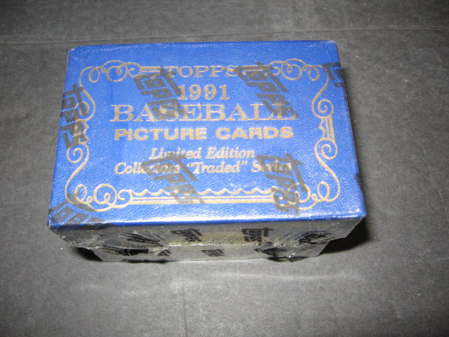 1991 Topps Baseball Traded Tiffany Factory Set (Sealed)