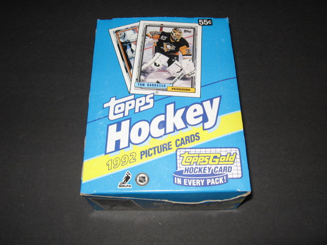 1992/93 Topps Hockey Box