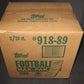 1989 Topps Football Rack Pack Case (3 Box)