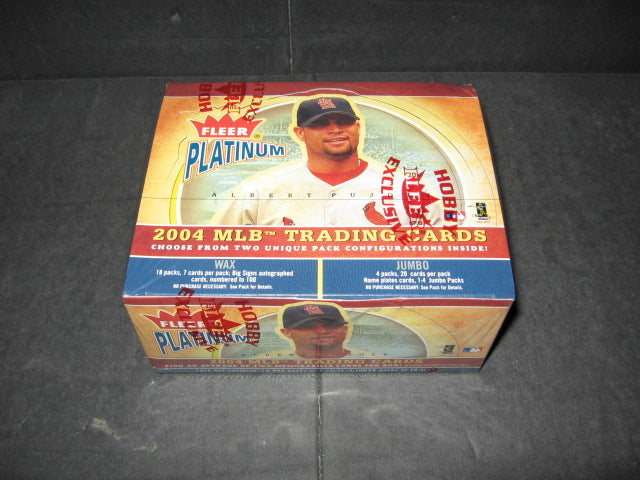 2004 Fleer Platinum Baseball Box (Hobby)
