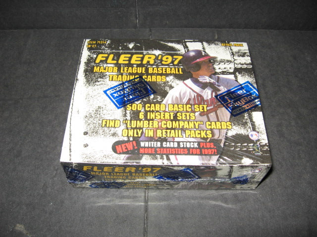 1997 Fleer Baseball Series 1 Box (Retail)