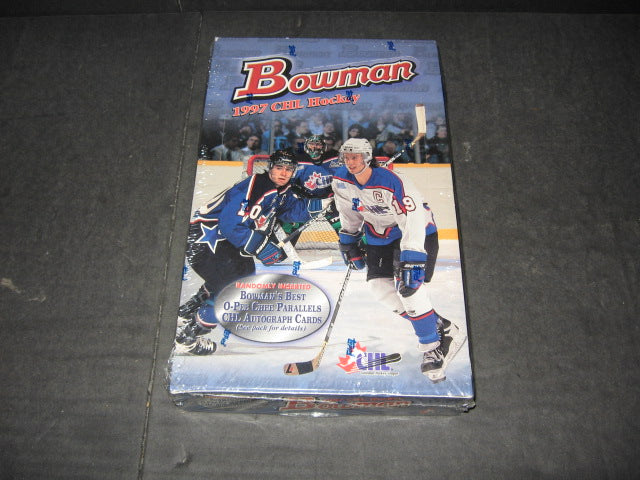 1997/98 Bowman CHL Hockey Box