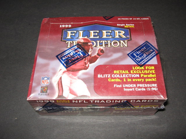 1999 Fleer Tradition Football Box (Retail)