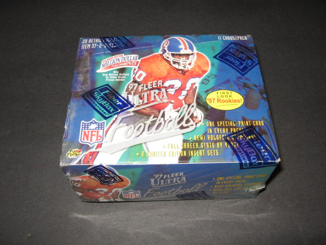 1997 Fleer Ultra Football Series 1 Box (Retail)