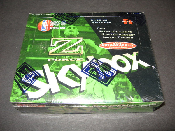 1997/98 Skybox Z-Force Basketball Series 1 Box (Retail) – Baseball