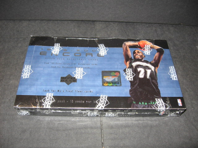 1999/00 Upper Deck Encore Basketball Box