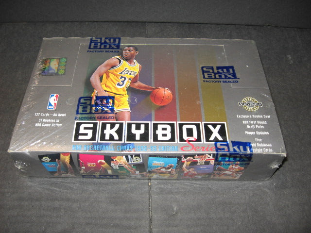 1992/93 Skybox Basketball Series 2 Box