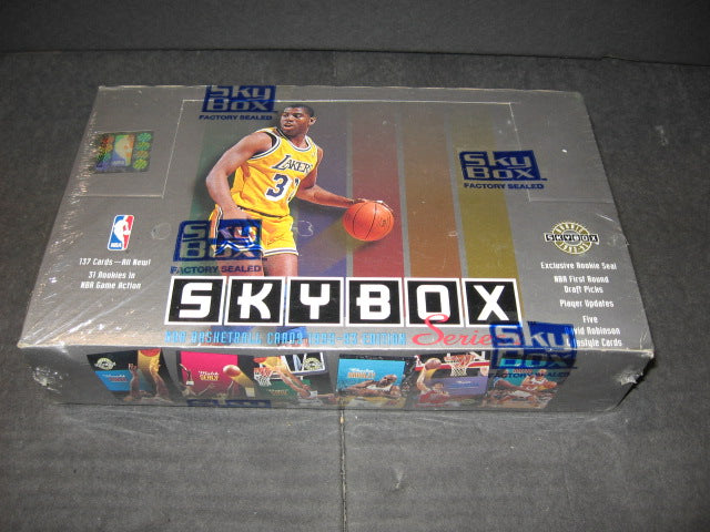 1992/93 Skybox Basketball Series 2 Box (36/12)