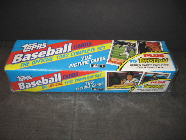 1992 Topps Baseball Factory Set (Holiday)