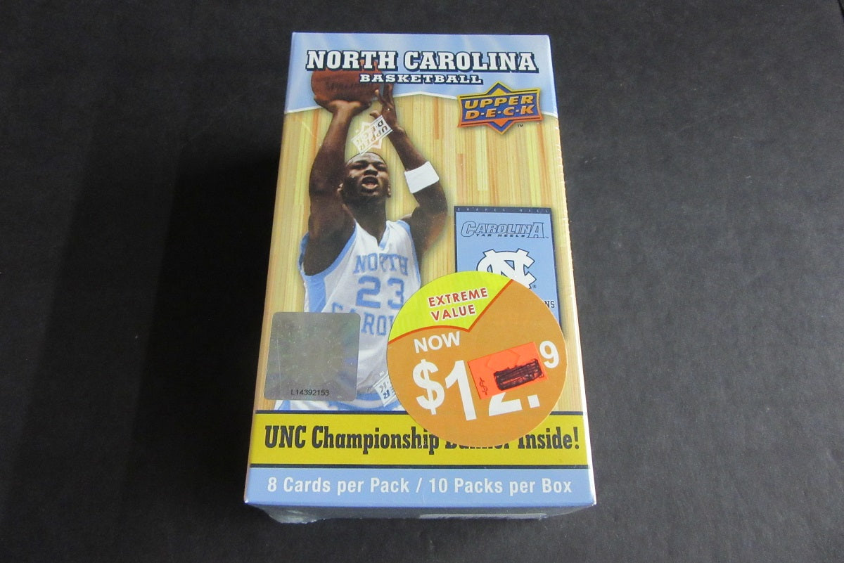 2010 Upper Deck North Carolina Basketball Blaster Box (10/8)