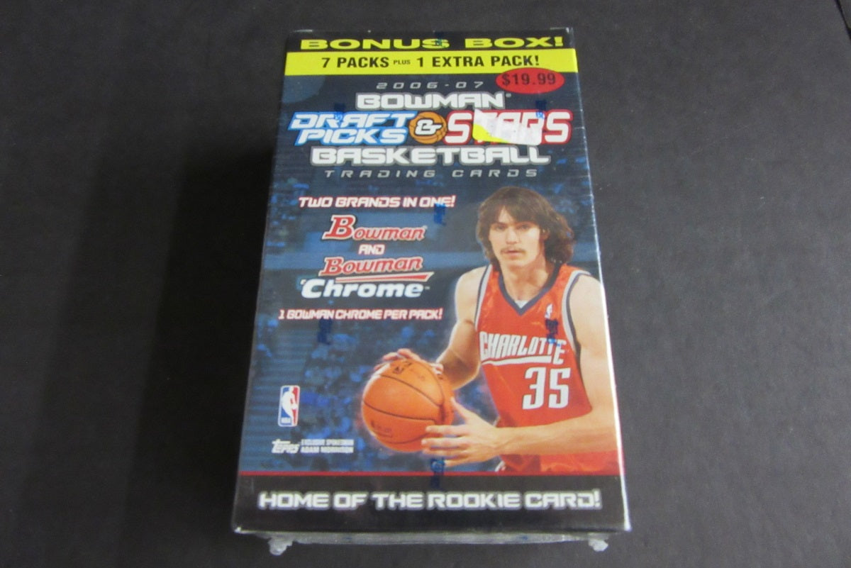 2006/07 Bowman Draft Picks & Stars Basketball Blaster Box (8/5)