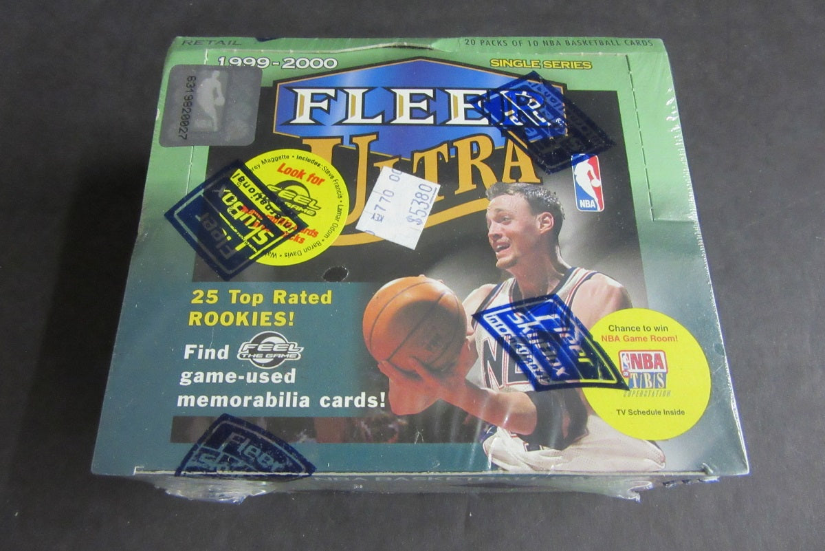 1999/00 Fleer Ultra Basketball Box (Retail)
