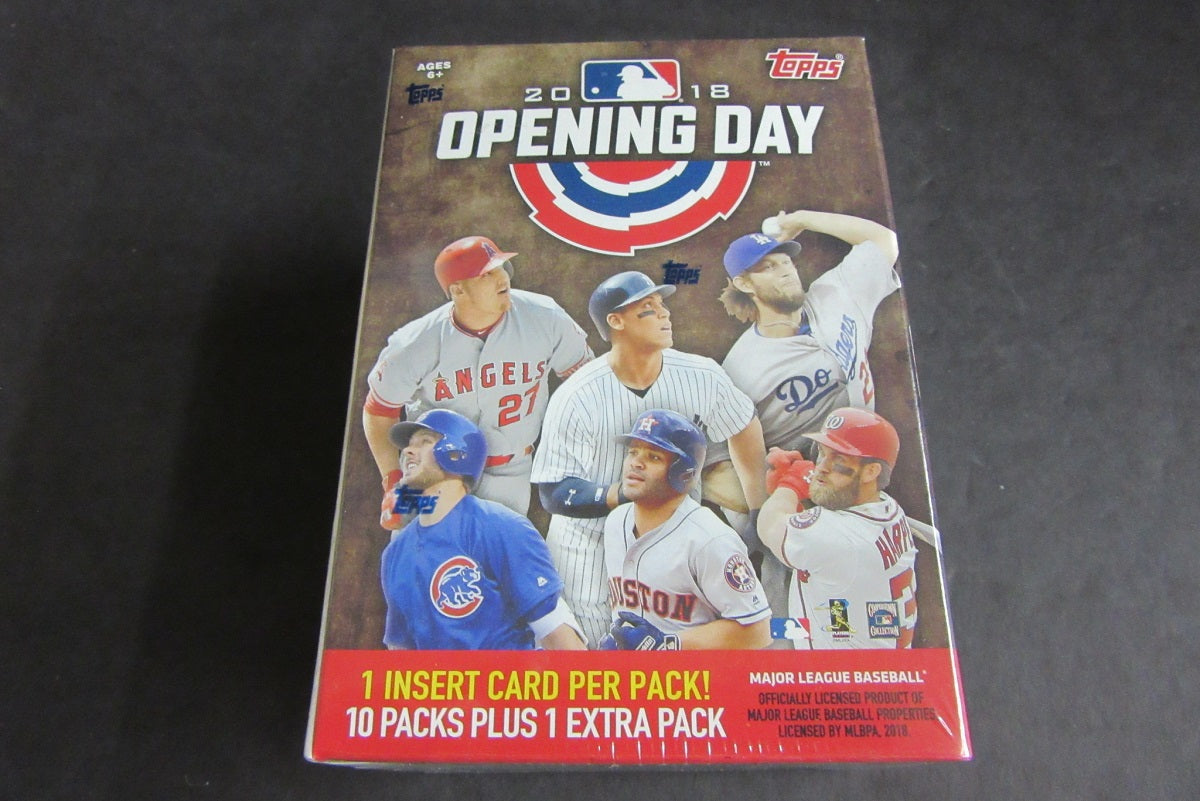 2018 Topps Opening Day Baseball Blaster Box (11/7)