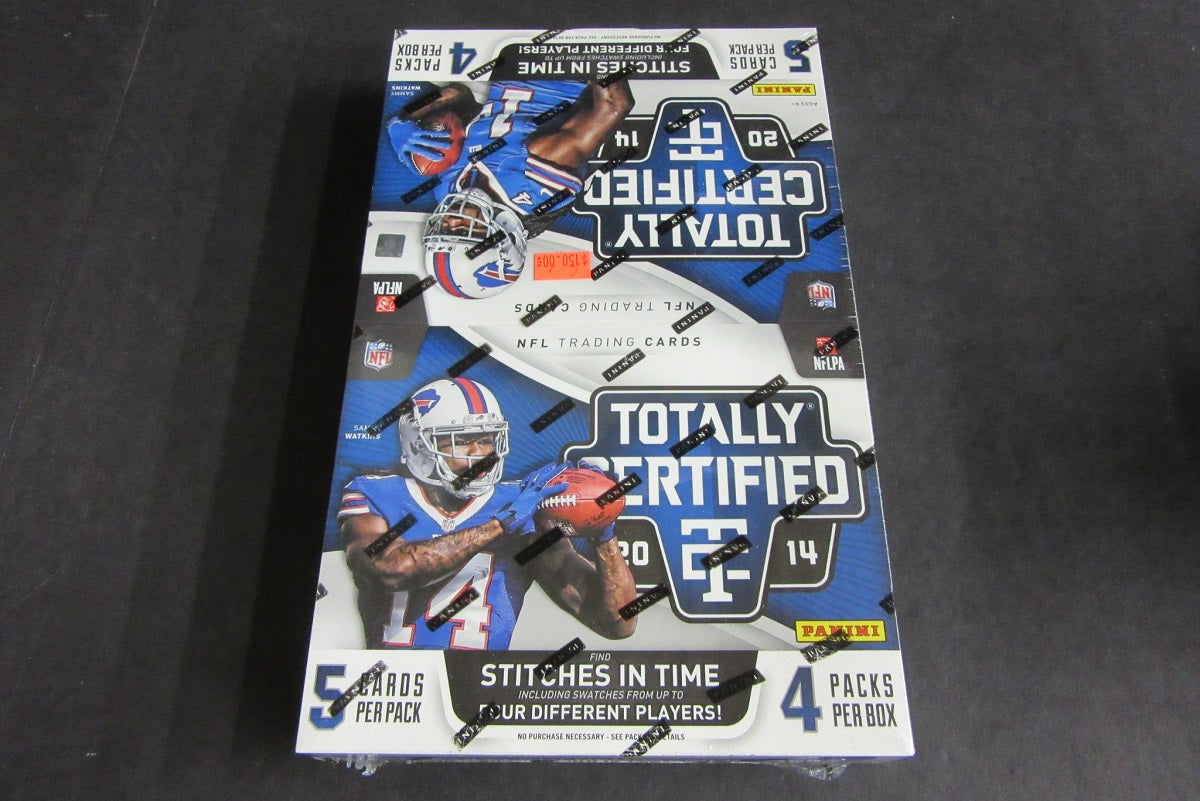 2014 Panini Totally Certified Football Box (Hobby)