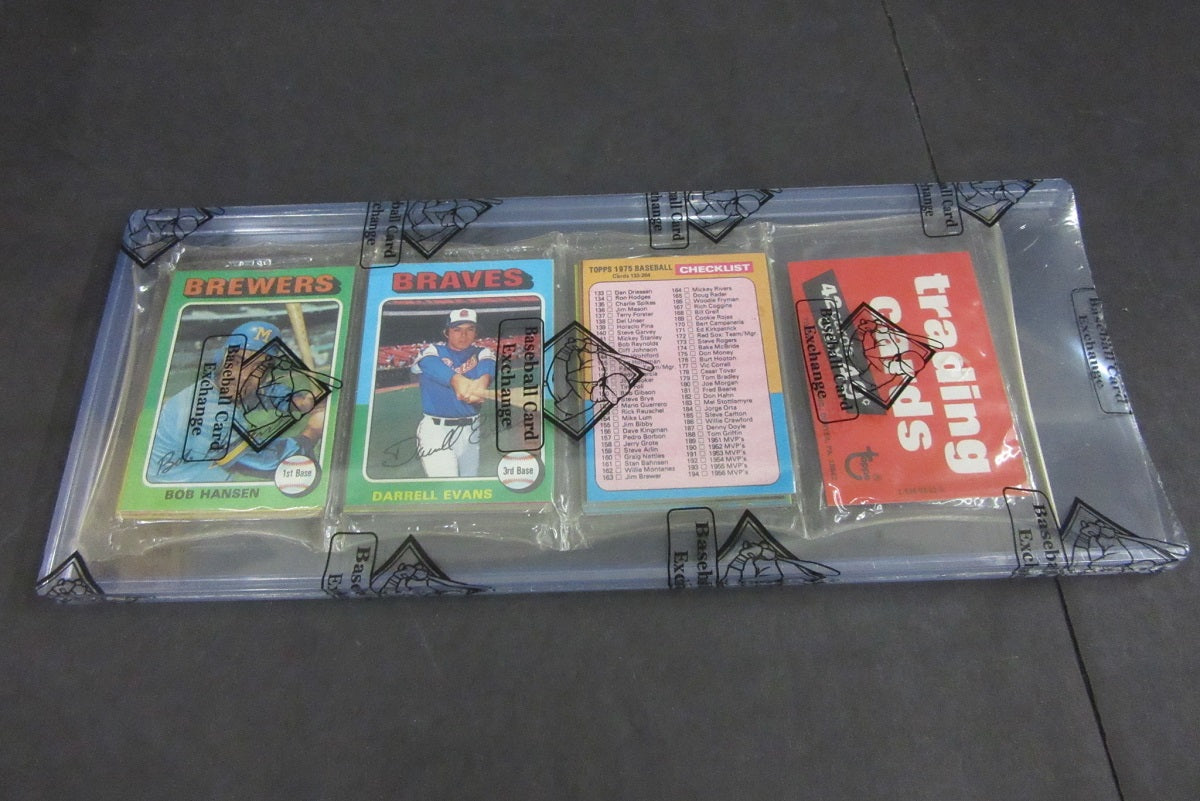 1975 Topps Baseball Unopened Rack Pack (Rod Carew Back)