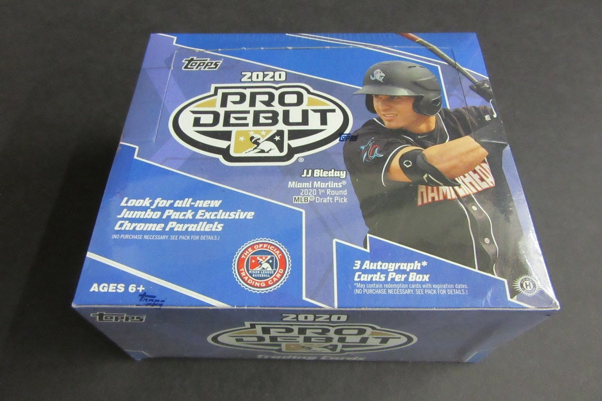 2020 Topps Pro Debut Baseball Jumbo Box (Hobby) (6/24)