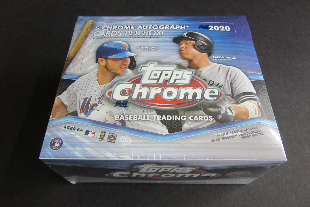 2020 Topps Chrome Baseball Jumbo Box (Hobby)