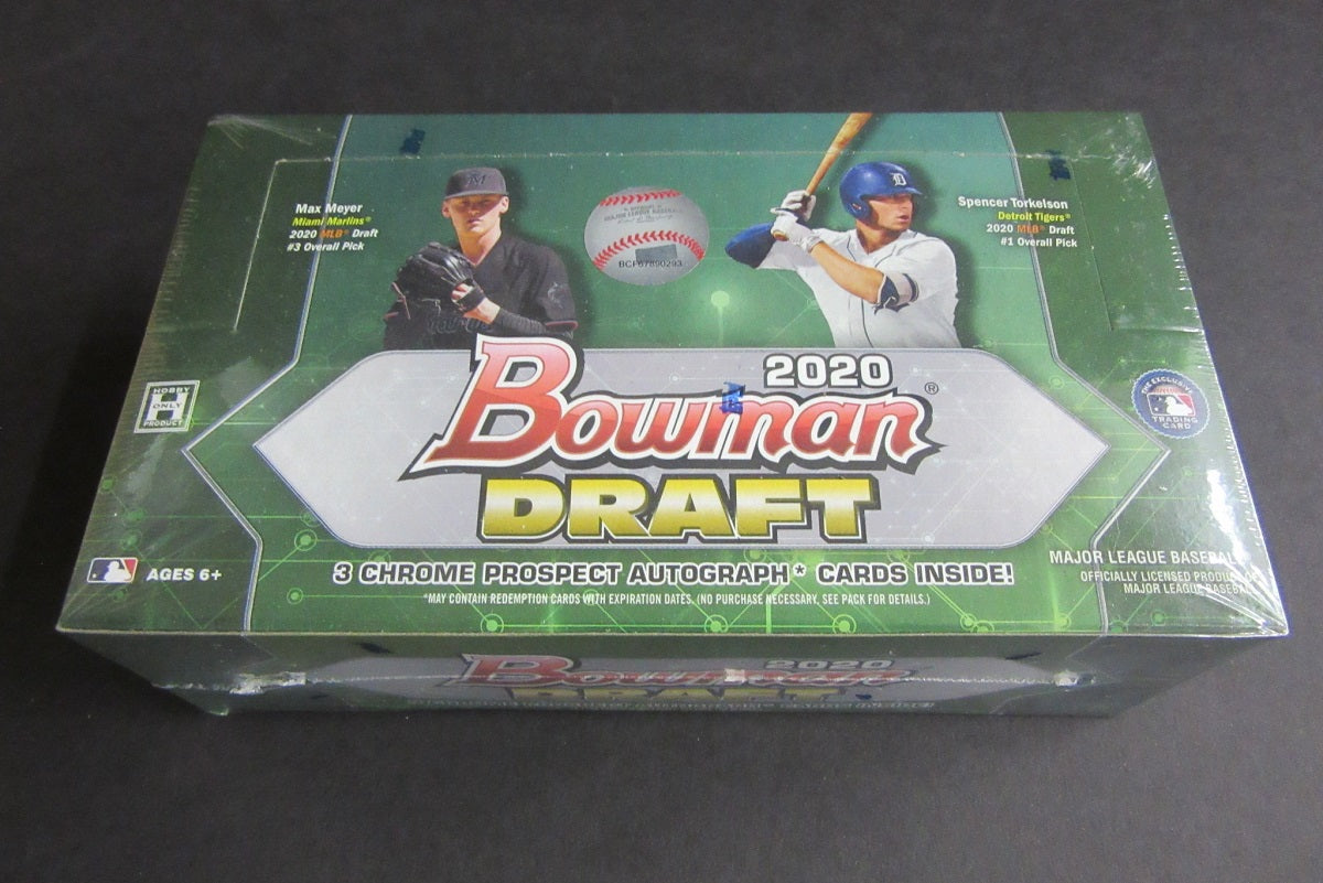 2020 Bowman Draft Baseball Jumbo Box (Hobby) (12/32)