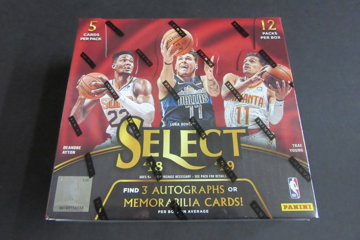 2018/19 Panini Select Basketball Box (Hobby)