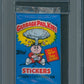 1986 Topps Garbage Pail Kids U.K. Unopened 2nd Series Pack PSA 9