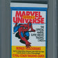 1991 Impel Marvel Universe Unopened Series 2 Pack Spiderman PSA 9
