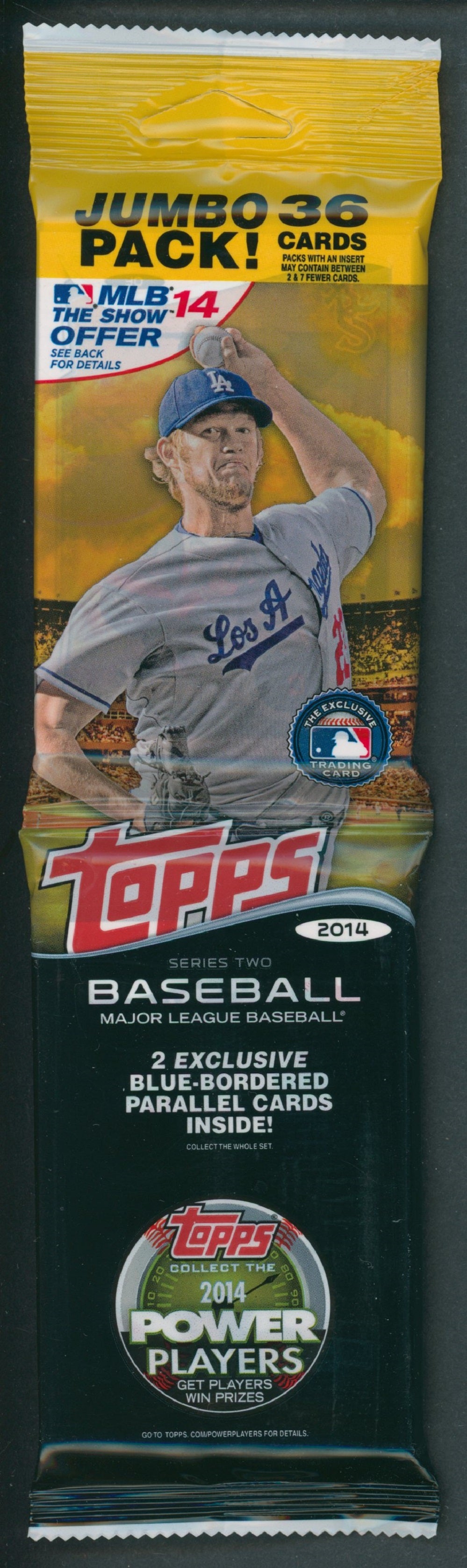 2014 Topps Baseball Series 2 Unopened Jumbo Pack (36)