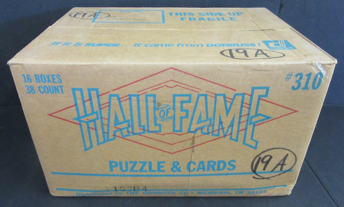 1983 Donruss Hall Of Fame Greats Baseball Case (16 Box)