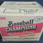 1984 Donruss Baseball Champions Yesterday & Today Case (20 Box)
