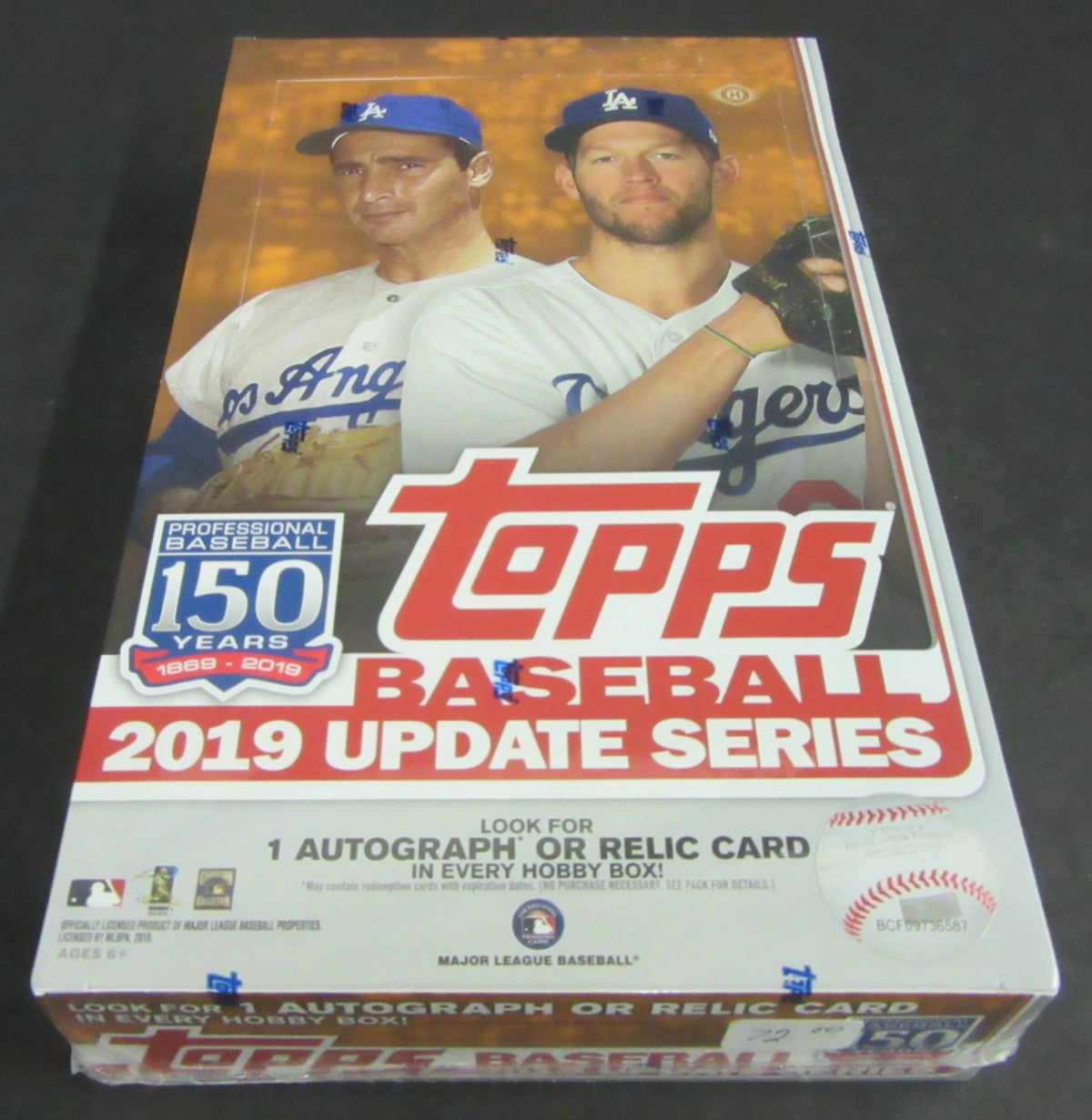 2019 Topps Baseball Update Series Box (Hobby)