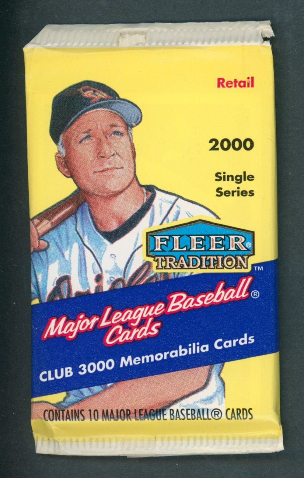 2000 Fleer Tradition Baseball Unopened Pack (Retail)