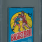 1975/76 Topps Basketball Wax Pack PSA 8