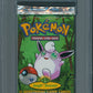 1999 WOTC Pokemon Jungle Unopened 1st Edition Foil Pack Wigglytuff PSA 9