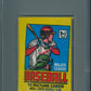 1979 Topps Baseball Unopened Wax Pack PSA 7