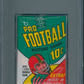 1970 Topps Football Unopened Wax Pack PSA 7 *0887