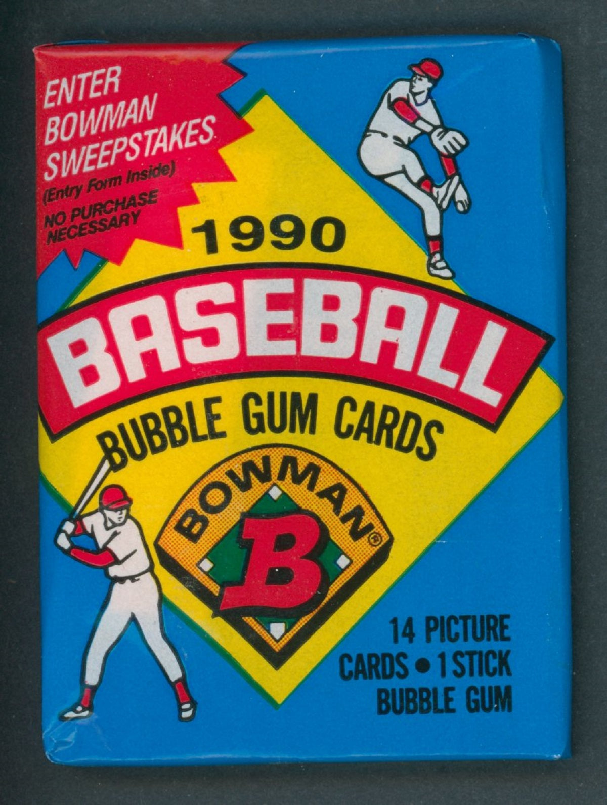 1990 Bowman Baseball Unopened Wax Pack