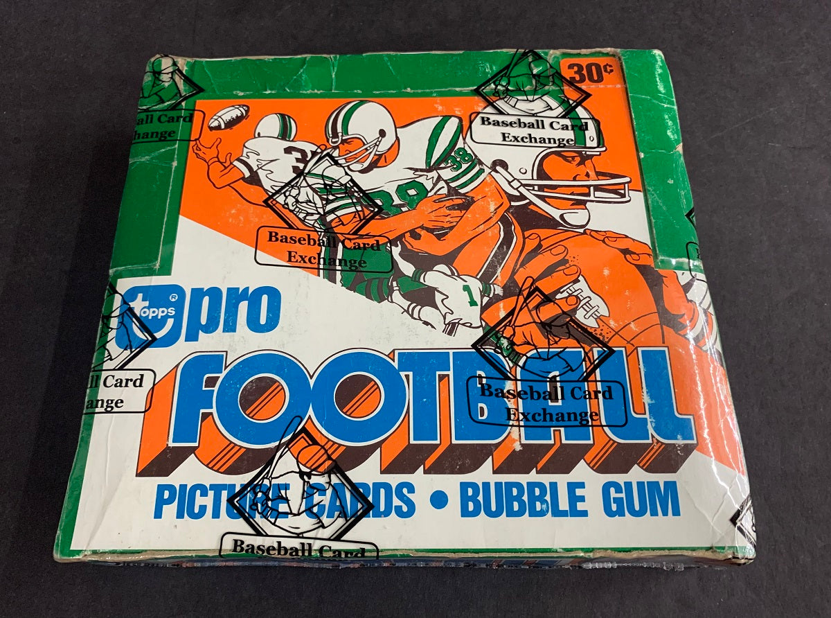 1979 Topps Football Unopened Cello Box (BBCE) (Lofton Campbell)