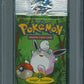 1999 WOTC Pokemon Jungle Unopened Foil Long Pack Wigglytuff PSA 10 *7660