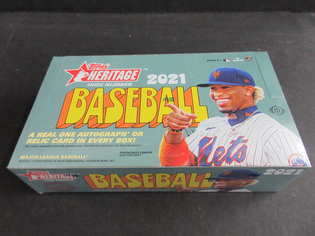 2021 Topps Heritage High Number Baseball Box (Hobby) (24/9)