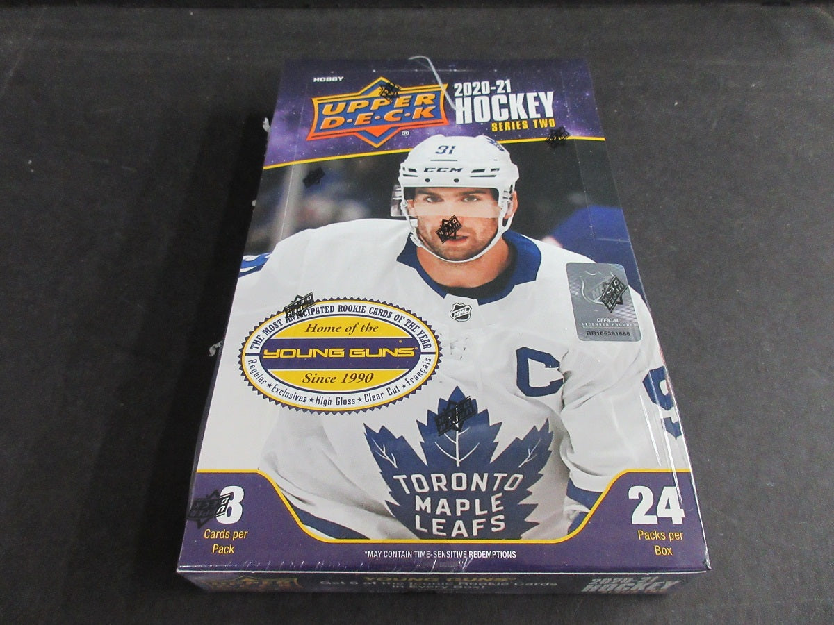 2020/21 Upper Deck Hockey Series 2 Box (Hobby) (24/8)