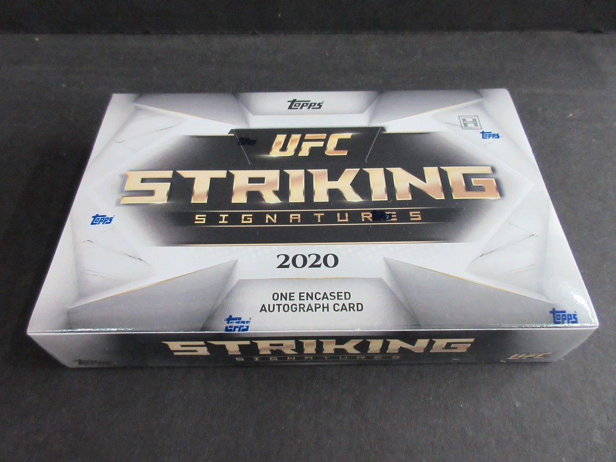 2020 Topps UFC Ultimate Fighting Championship Striking Signatures Box (Hobby)