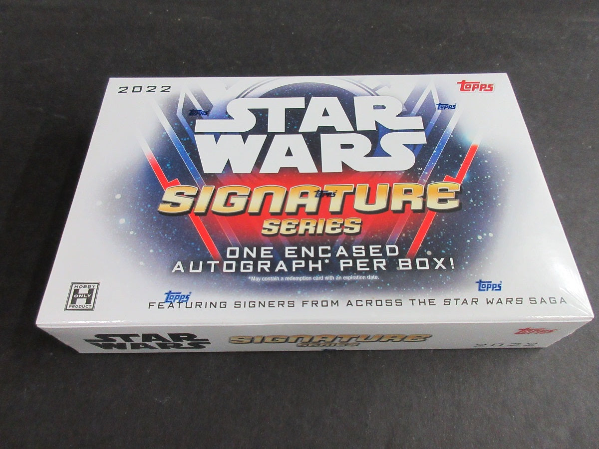 2022 Topps Star Wars Signature Series Box (Hobby)