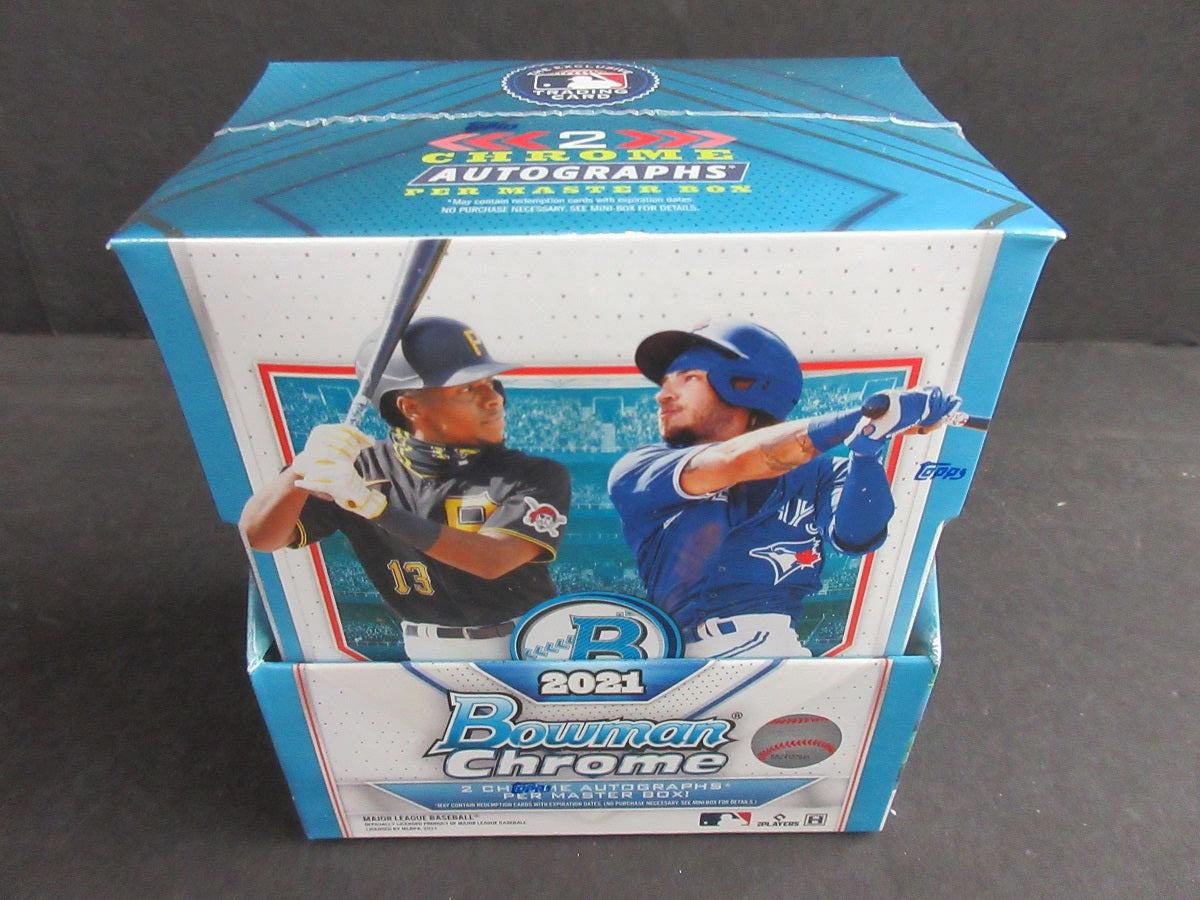 2021 Bowman Chrome Baseball Box (Hobby) (2/6/5)