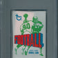 1972 Topps Football Unopened 1st Series Wax Pack PSA 8 *0912