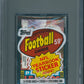 1985 Topps Football Unopened Cello Pack PSA 9 Montana Marino Top *7276