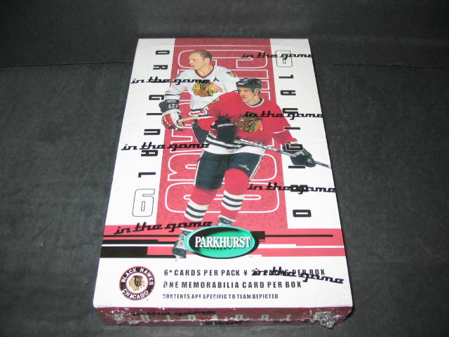 2003/04 ITG In The Game Parkhurst Original 6 Hockey Box (Blackhawks)