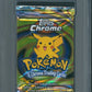 2000 Topps Chrome Pokemon TV Animation Edition Unopened Series 1 Pack PSA 9