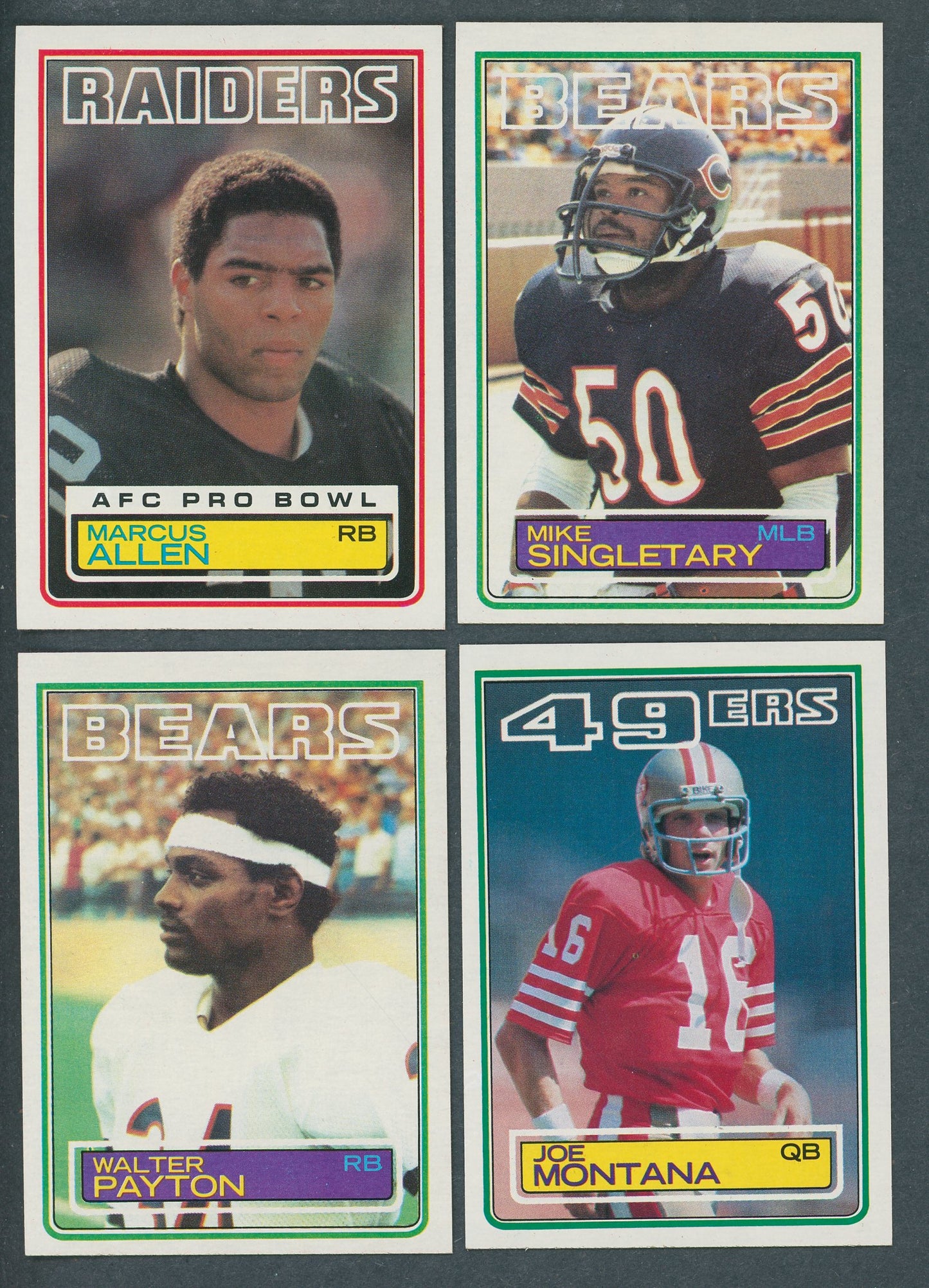 1983 Topps Football Complete Set NM NM/MT (396) (23-50)