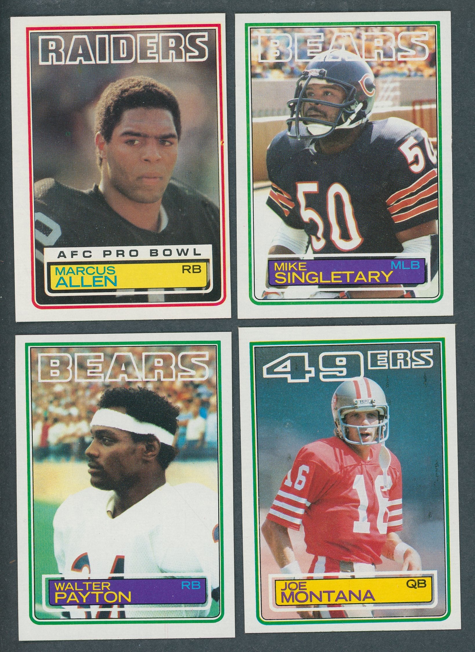 1983 Topps Football Complete Set NM (396) (23-51)